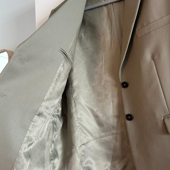 Anine Bing Quinn Blazer in Green Khaki - Picture 6 of 9